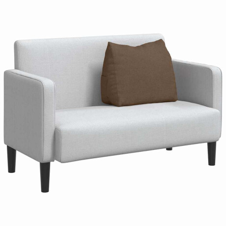 vidaXL Rugkussen Bruin 60 x 20 x 50 cm Stof afbeelding3 - 1