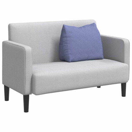 vidaXL Rugkussen Jeans Blauw 60 x 20 x 50 cm Stof afbeelding3 - 1