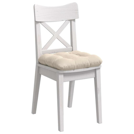 vidaXL Zitkussens 4 pcs Beige 40 x 40 cm Microvezel Stof afbeelding3 - 1