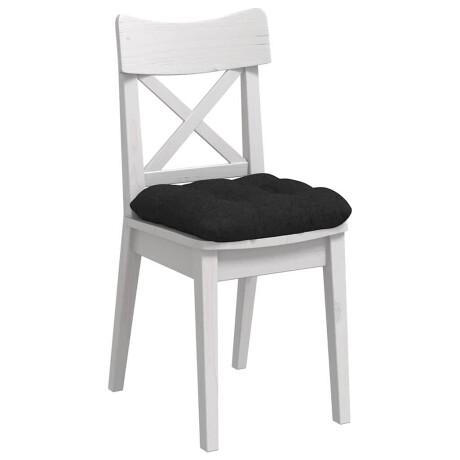 vidaXL Zitkussens 4 pcs Zwart 45 x 45 x 12 cm Stof afbeelding3 - 1