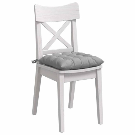 vidaXL Zitkussens 4 pcs Wolkengrijs 40 x 40 x 6 cm Stof afbeelding3 - 1