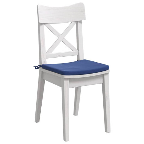 vidaXL Zitkussens 4 pcs Politieblauw 40 x 40 x 3 cm Fluweel afbeelding3 - 1
