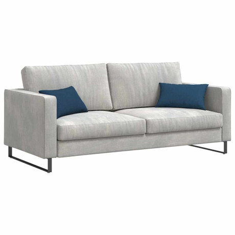 vidaXL Sofa Kussens 2 pcs Blauw 50 x 30 cm Stof afbeelding3 - 1