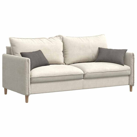 vidaXL Sofa Kussens 2 stuks Lichtgrijs 50 x 30 cm Cordstof afbeelding3 - 1