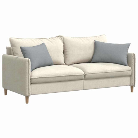 vidaXL Sofa Kussens 2 pcs Lichtgrijs 60 x 40 cm Stof afbeelding3 - 1