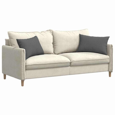vidaXL Sofa Kussens 2 pcs Donkergrijs 60 x 40 cm Stof afbeelding3 - 1