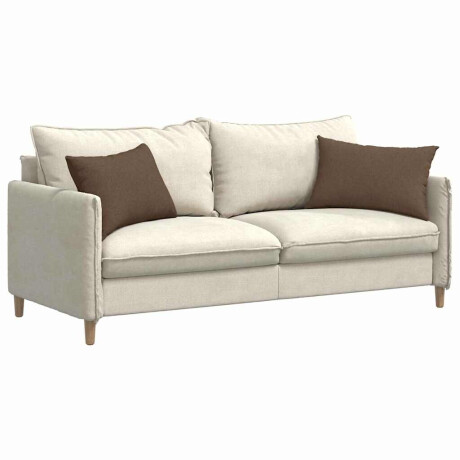vidaXL Sofa Kussens 2 pcs Bruin 60 x 40 cm Stof afbeelding3 - 1