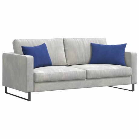 vidaXL Sofa Kussens 2 stuks Politieblauw 60 x 40 cm Cordstof afbeelding3 - 1
