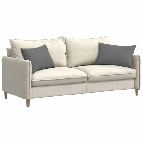 vidaXL Sofa Kussens 2 stuks Donkergrijs 60 x 40 cm Stof afbeelding3 - 1
