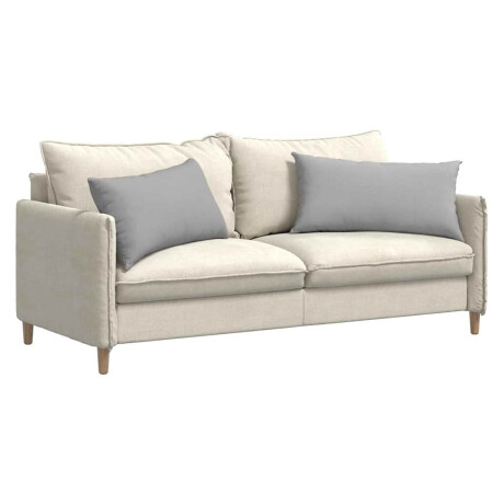 vidaXL Sofa Kussens 2 pcs Wolkengrijs 80 x 40 cm Stof afbeelding3 - 1