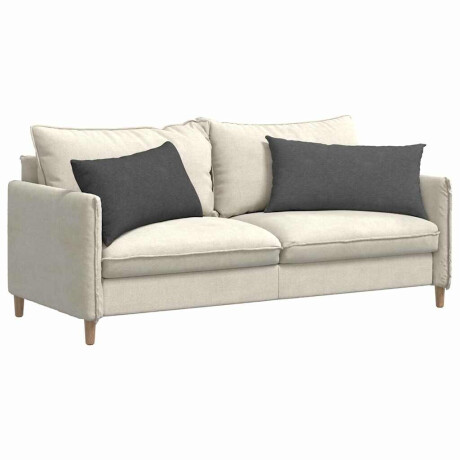 vidaXL Sofa Kussens 2 stuks Donkergrijs 80 x 40 cm Cordstof afbeelding3 - 1