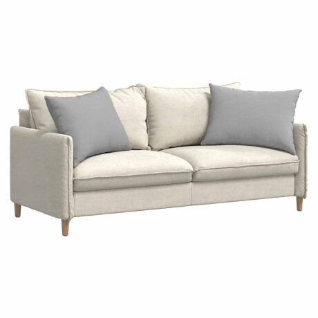 vidaXL Sofa Kussens 2 pcs Wolkengrijs 70 x 50 cm Stof afbeelding3 - 1