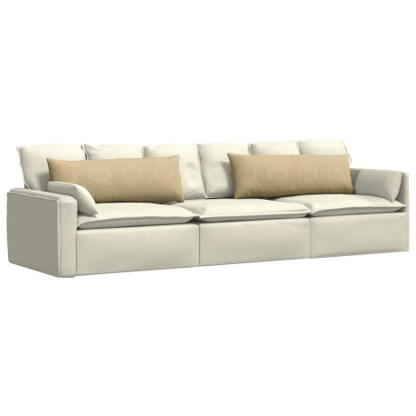 vidaXL Sofa Kussens 2 stuks Grijs groen 120 x 40 cm Cordstof afbeelding3 - 1