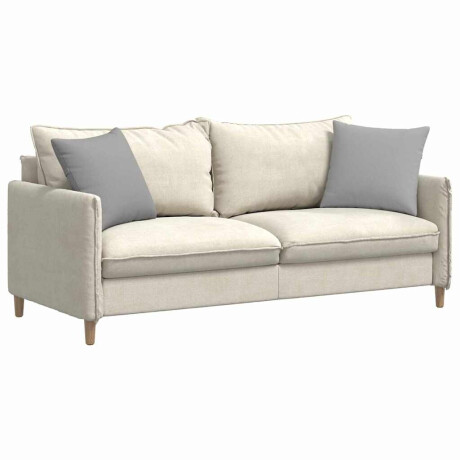 vidaXL Sofa Kussens 2 pcs Wolkengrijs 45 x 45 cm Stof afbeelding3 - 1