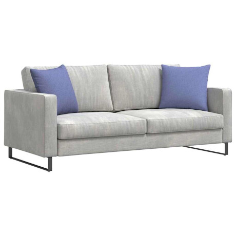 vidaXL Sofa Kussens 2 pcs Jeans Blauw 45 x 45 cm Stof afbeelding3 - 1