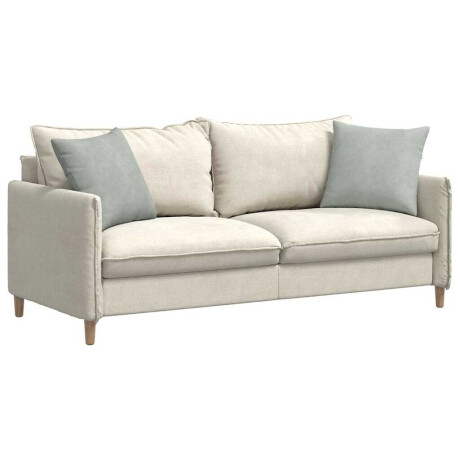vidaXL Sofa Kussens 2 stuks Lichtgrijs 45 x 45 cm Cordstof afbeelding3 - 1