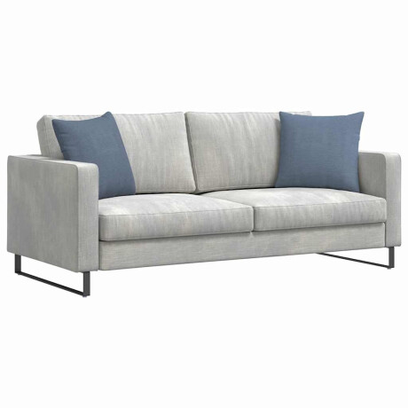 vidaXL Sofa Kussens 2 pcs Blauw 45 x 45 cm Katoen Stof afbeelding3 - 1