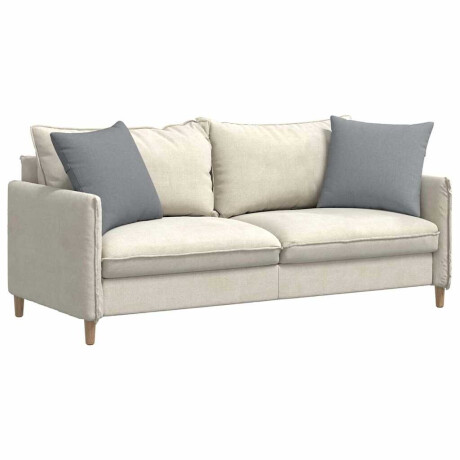 vidaXL Sofa Kussens 2 pcs Lichtgrijs 50 x 50 cm Stof afbeelding3 - 1