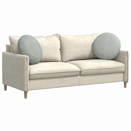 vidaXL Zitkussens 2 pcs Lichtgrijs Ø 40 x 13 cm Fluweel afbeelding3 - 1