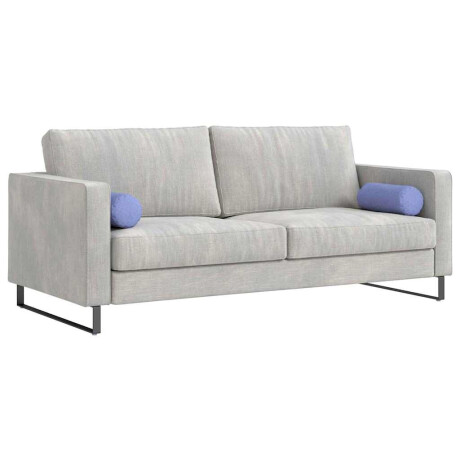 vidaXL Bolster Kussens 2 stuks Jeans Blauw Ø 15 x 40 cm Stof afbeelding3 - 1