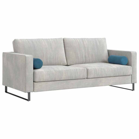 vidaXL Bolster Kussens 2 stuks Blauw Ø 15 x 40 cm Cordstof afbeelding3 - 1