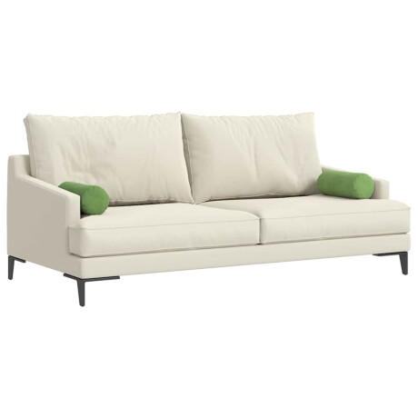 vidaXL Bolster Kussens 2 stuks Lichtgroen Ø 15 x 40 cm Cordstof afbeelding3 - 1