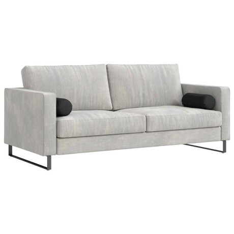 vidaXL Bolster Kussens 2 stuks Zwart Ø 15 x 40 cm Microvezel Stof afbeelding3 - 1