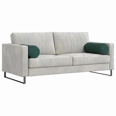 vidaXL Bolster Kussens 2 stuks Donkergroen Ø 25 x 70 cm Cordstof afbeelding3 - 1