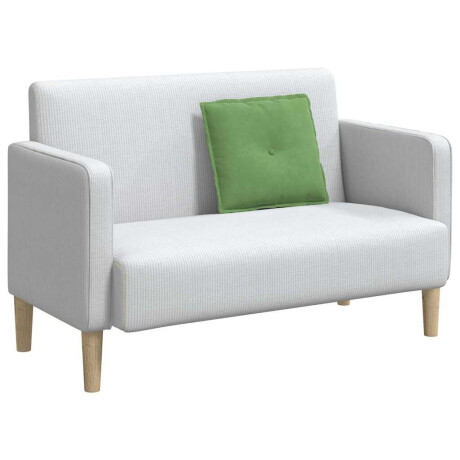 vidaXL Rugkussen Lichtgroen 50 x 45 cm Cordstof afbeelding3 - 1