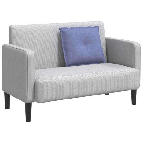 vidaXL Rugkussen Jeans Blauw 60 x 19 x 50 cm Stof afbeelding3 - 1