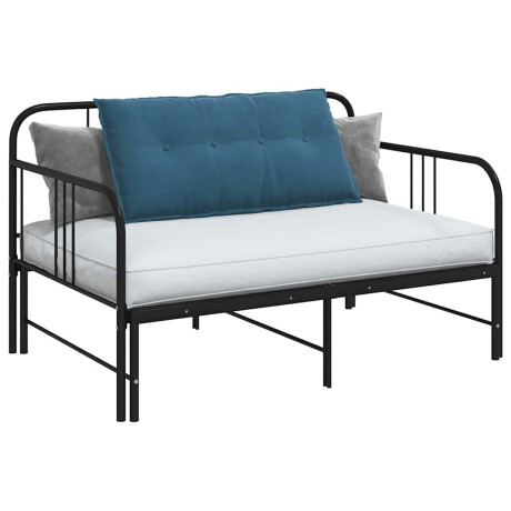 vidaXL Rugkussen Blauw 100 x 50 cm Cordstof afbeelding3 - 1