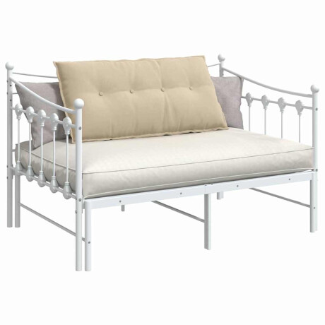 vidaXL Rugkussen Crème 100 x 50 cm Microvezel Stof afbeelding3 - 1