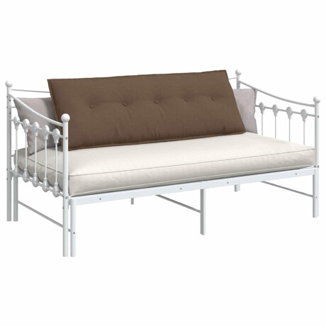 vidaXL Rugkussen Bruin 140 x 19 x 50 cm Stof afbeelding3 - 1