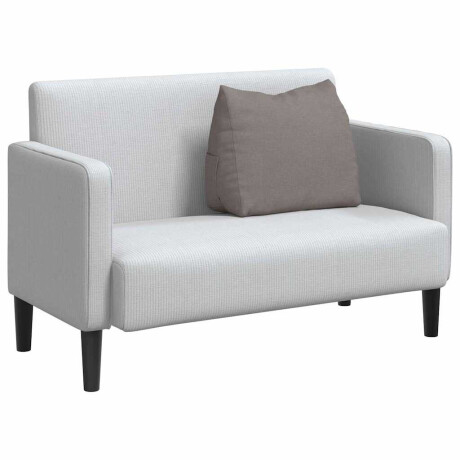 vidaXL Rugkussen Taupe 60 x 20 x 50 cm Stof afbeelding3 - 1