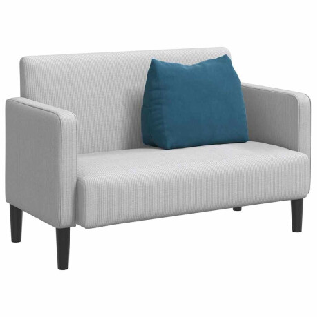 vidaXL Rugkussen Blauw 60 x 20 x 50 cm Cordstof afbeelding3 - 1