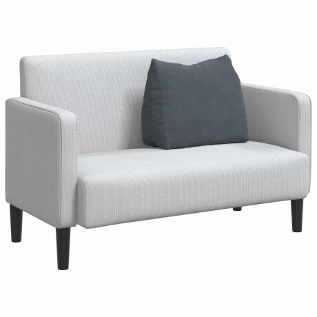 vidaXL Rugkussen Donkergrijs 60 x 20 x 50 cm Cordstof afbeelding3 - 1