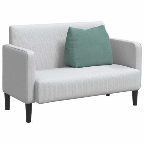 vidaXL Rugkussen Zeegroen 60 x 20 x 50 cm Katoen Stof afbeelding3 - 1