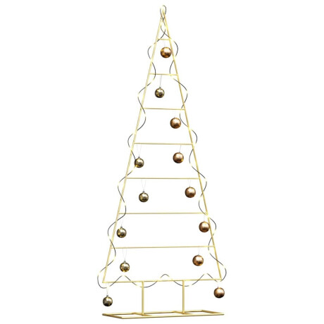 vidaXL Metalen kerstboom met standaard Goud 150 cm Poedergecoat staal afbeelding3 - 1