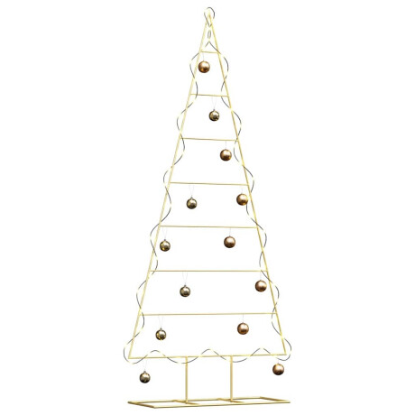 vidaXL Metalen kerstboom met standaard Goud 181 cm Poedergecoat staal afbeelding3 - 1