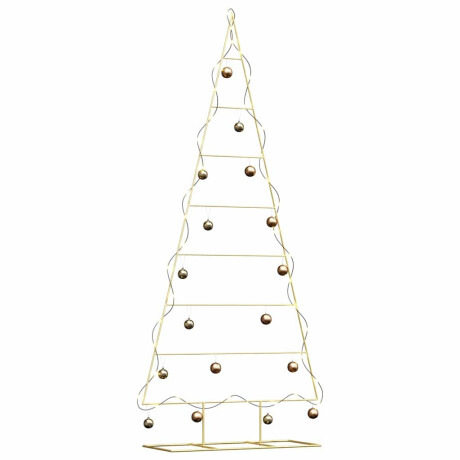 vidaXL Metalen kerstboom met standaard Goud 211 cm Poedergecoat staal afbeelding3 - 1