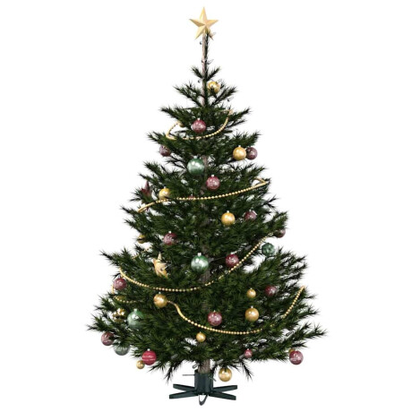 vidaXL Kerstboomstandaard 1.73 Groen 50 x 50 x 15,5 cm Staal afbeelding3 - 1