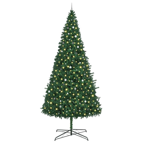vidaXL Kunstkerstboom Anders Groen 400 cm Extra groot Diverse PVC afbeelding3 - 1