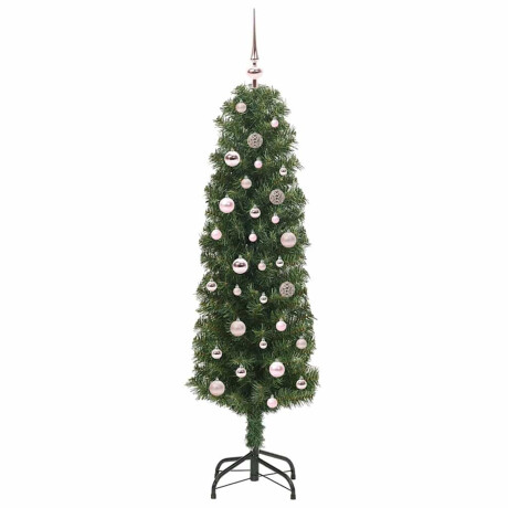 vidaXL Kunstkerstboom Groen 150 cm PVC en Staal en Kunststof afbeelding3 - 1
