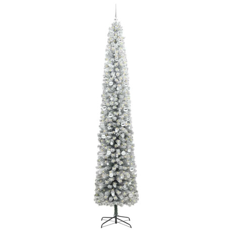 vidaXL Kunstkerstboom Groen 300 cm PVC en Staal en Kunststof afbeelding3 - 1