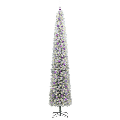 vidaXL Kunstkerstboom Groen 300 cm PVC en Staal en Kunststof afbeelding3 - 1