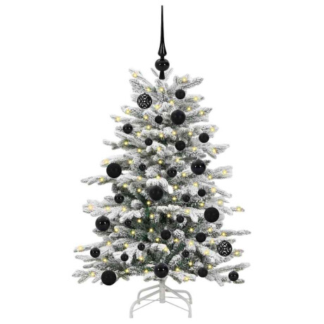 vidaXL Kunstmatige Inklapbare Kerstboom Wit 120 cm PE en PVC afbeelding3 - 1