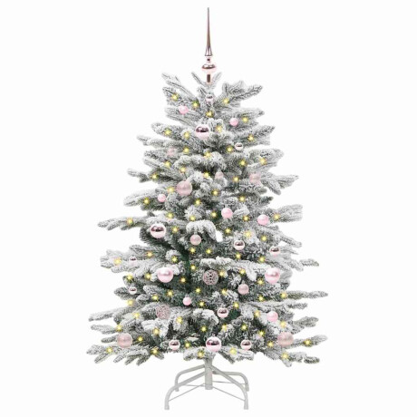 vidaXL Kunstmatige Inklapbare Kerstboom Wit 120 cm PE en PVC afbeelding3 - 1
