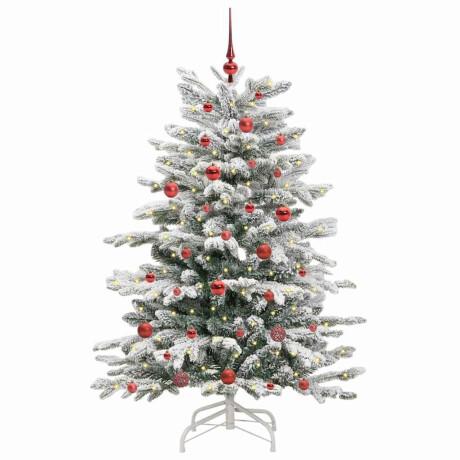 vidaXL Kunstmatige Inklapbare Kerstboom Wit 150 cm PE en PVC afbeelding3 - 1
