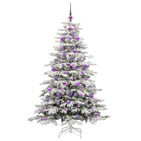 vidaXL Kunstmatige Inklapbare Kerstboom Wit 180 cm PE en PVC afbeelding3 - 1