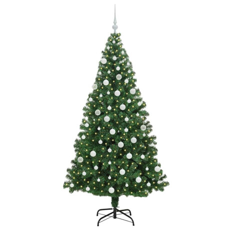 vidaXL Kunstkerstboom Groen 180 cm PVC en Staal en Kunststof afbeelding3 - 1